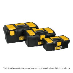 Cajas de herramientas con comparitmientos de la marca Pretul de 16 pulgadas