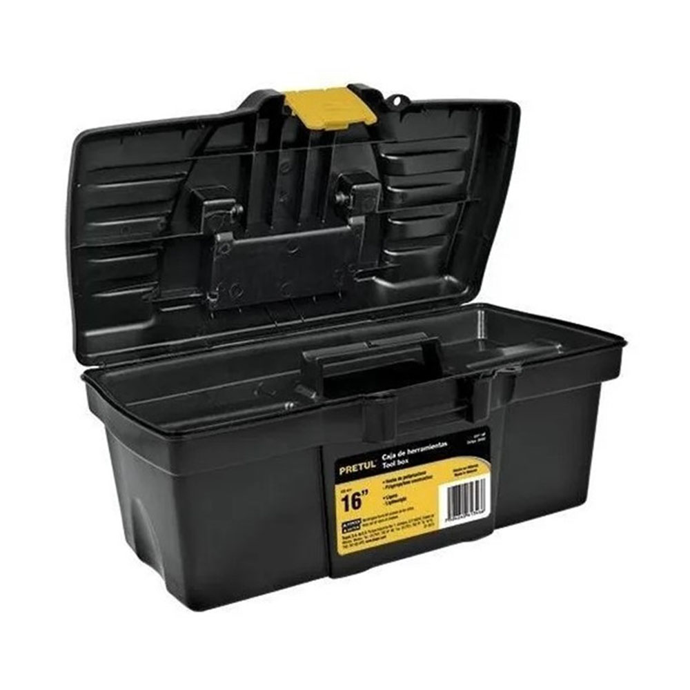 Caja para herramientas sin compartimientos PRETUL 16” Mod. CHP-16P -  Vaqueiros Ferreteros