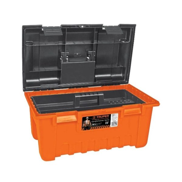 Caja para herramientas sin compartimientos TRUPER 22 pulgadas, Modelo CHA-22N