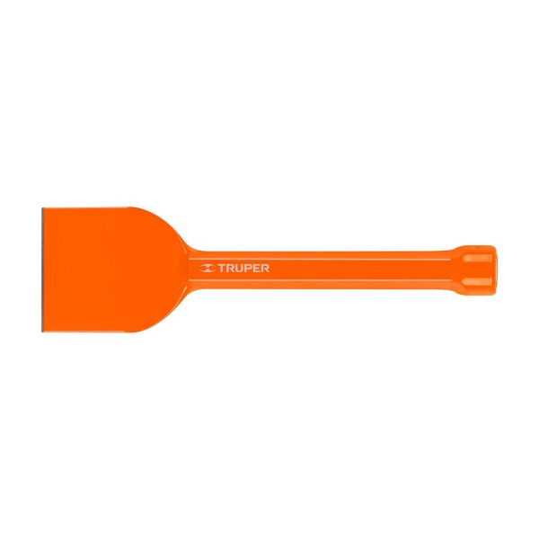 Cincel ladrillero marca truper color naranja