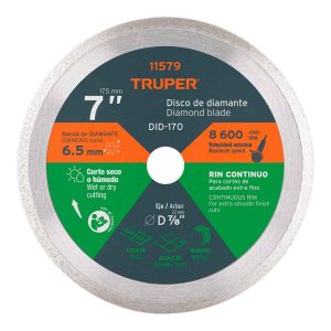 Disco de diamante marca truper