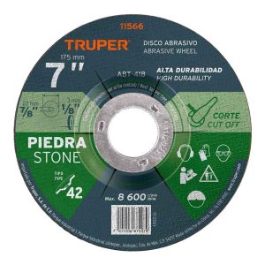 Disco tipo 42 marca truper color gris