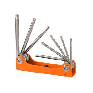 Kit de 8 llaves torx tipo navaja marca truper torx 8