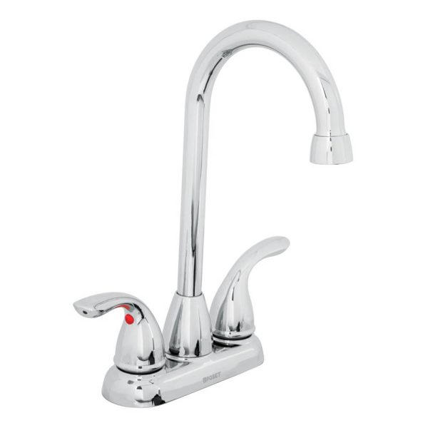 Llave mezcladora para lavabo cuello bar FOSET AERO 4 pulgadas