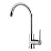 Monomando cromo para fregadero cuello alto FOSET ELEMENT