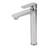 Monomando de cromo para lavabo cuello alto FOSET RIVIERA