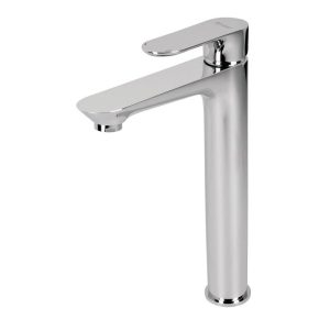 Monomando de cromo para lavabo cuello alto FOSET RIVIERA