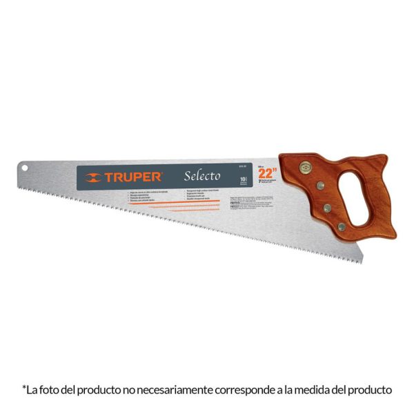 Serrucho para madera de 26 pulgadas marca Truper