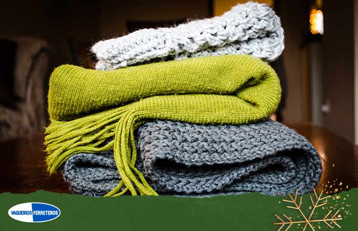 Bufandas de regalo para pasar el frío en navidad