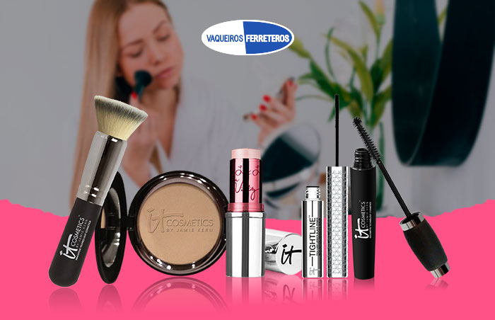 Diferentes productos de maquillaje