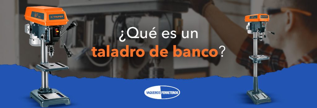 Taladros de banco en exhibición en Vaqueiros Ferreteros