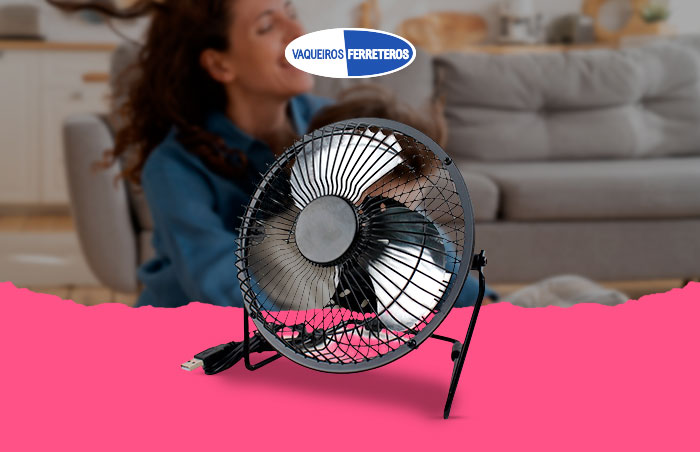 Ventilador portátil como idea de regalo para mujeres.