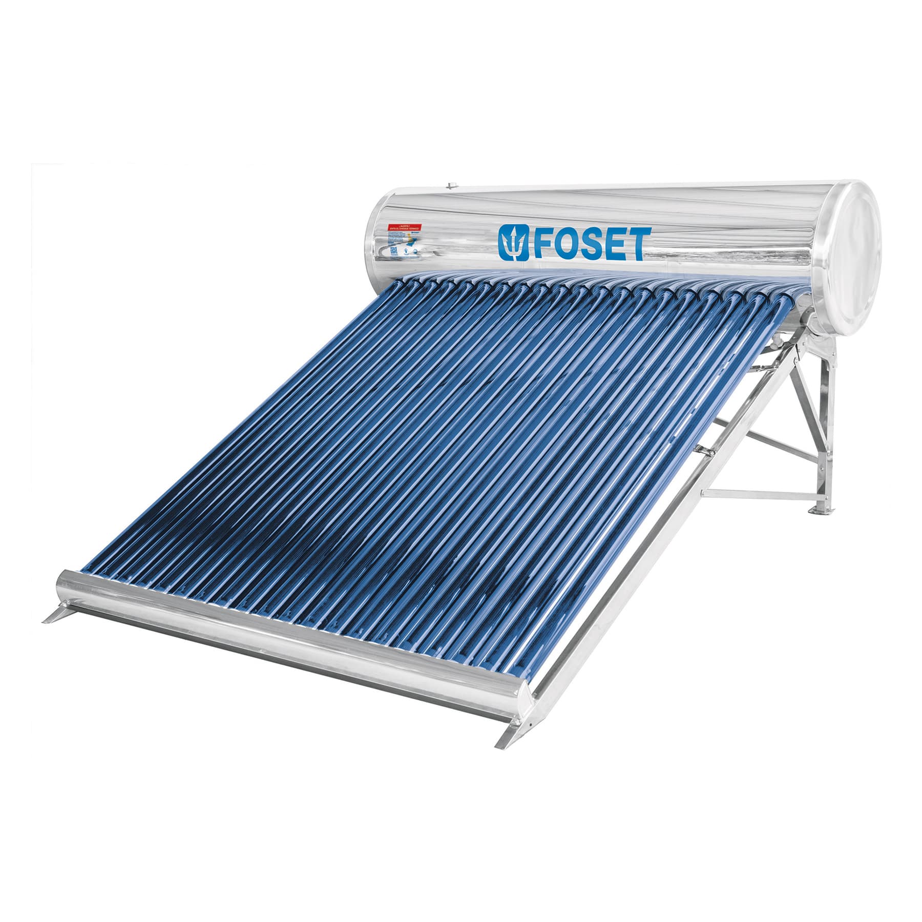 sitio frío semestre Calentador solar de agua 20 tubos 7 personas FOSET 240 litros Mod. CALE-20S - Vaqueiros Ferreteros sitio frío semestre Calentador solar de agua 20 tubos 7 personas FOSET 240 litros Mod. CALE-20S - Vaqueiros Ferreteros