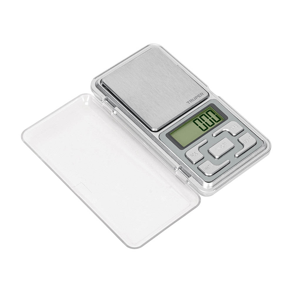 Báscula digital para cocina, plato de ABS, 5 kg, Truper, Básculas