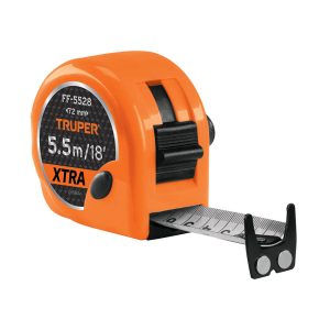 Flexómetro Auto-Lock TRUPER contra impactos 8 metros, cinta de 25 mm Mod.  FA-8M