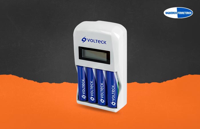 Pilas recargables de la marca Volteck