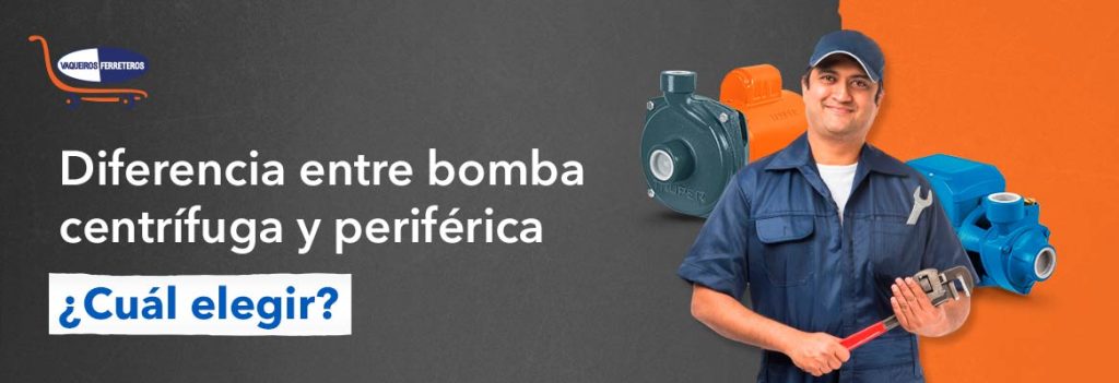 Portada de artículo sobre diferencias entre bomba centrífuga y periférica