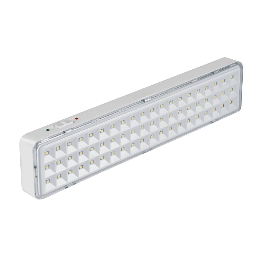 Lámpara de emergencia recargable Volteck 300 lm LED x 60 Mod. LED-60 -  Vaqueiros Ferreteros