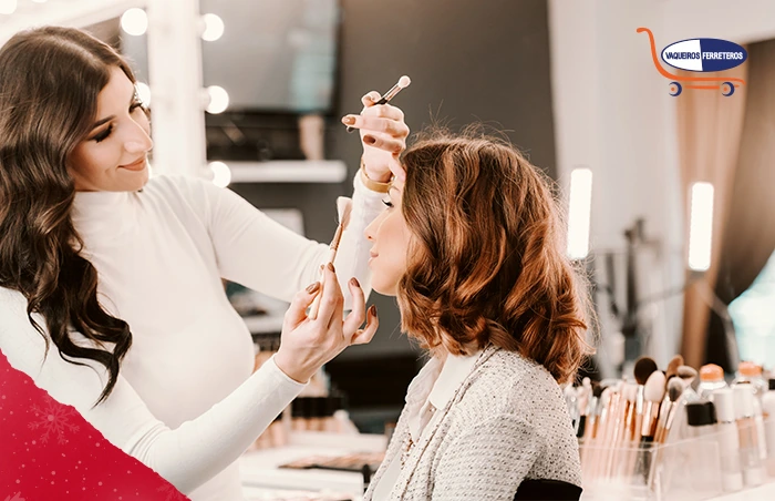 Tratamiento en el salón de belleza