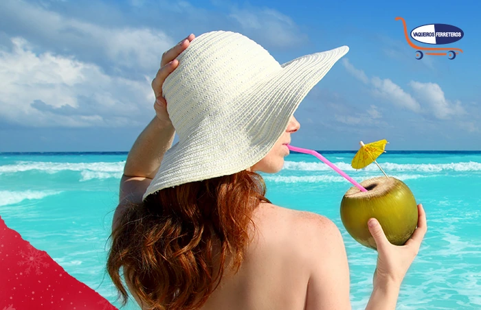 Sombrero de playa para mujer