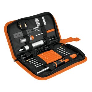 Kit soldadura electrónica Truper con cautín regulable de 25 W Mod. CAU-25ERK