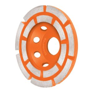 Copa De Diamante Truper Para Desbastar Doble Hilera, 4" por 7/8" Mod. CDT-2173