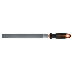 Limas Media Caña Truper Bastardas con Mango Comfort Grip