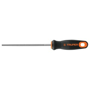 Lima Redonda Muza Truper de 6” con Mango de Doble Inyección Mod. LRM-6T