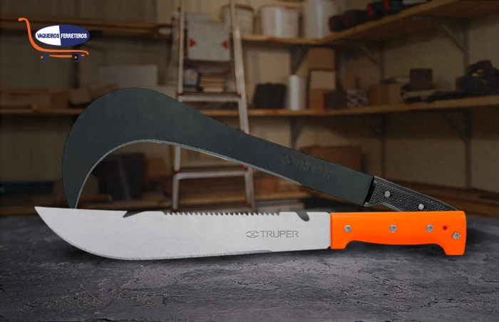 Machetes de diferentes tipos