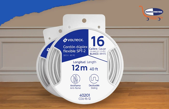 Cable empaquetado de calibre 16 AWG