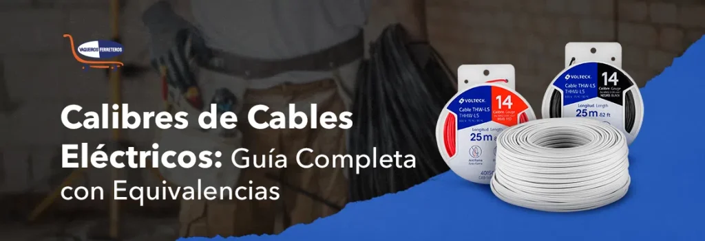 Rollos de cables de calibres para diferentes usos