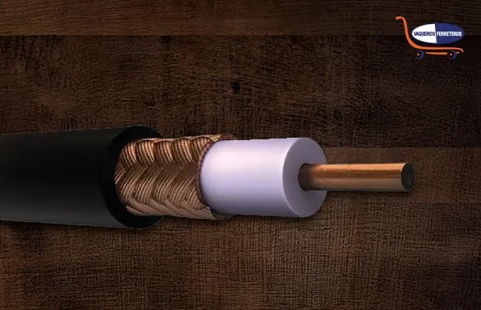 Cable del tipo coaxial para aislamiento