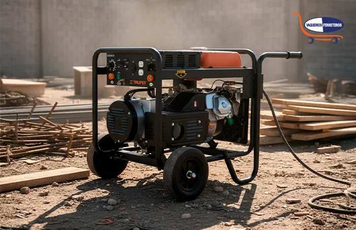 Soldadora que funciona a gasolina