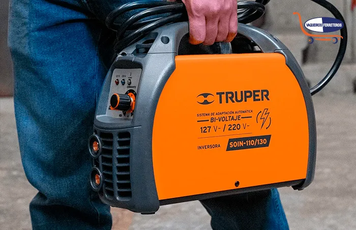 Ejemplo de máquina para soldar