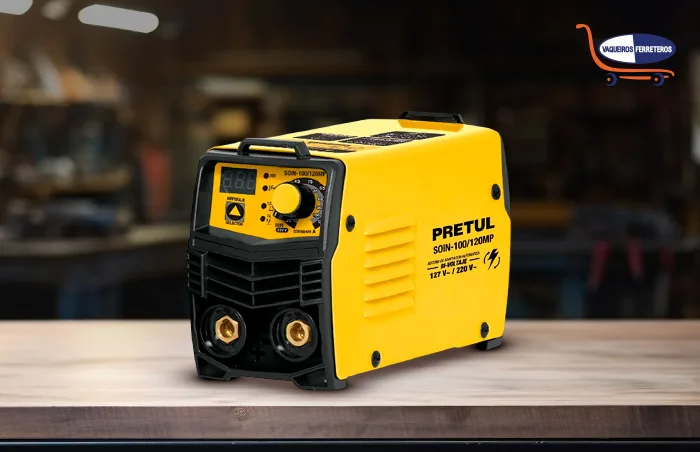 Ejemplo de soldadora pequeña