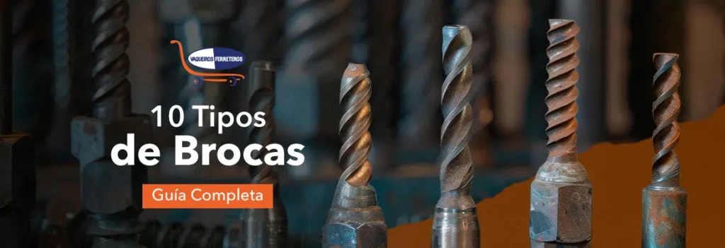 Portada del artículo: 10 tipos de brocas.